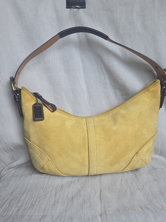 Coach Handbags - Vintage Coach Soho Suede Hobo Bag